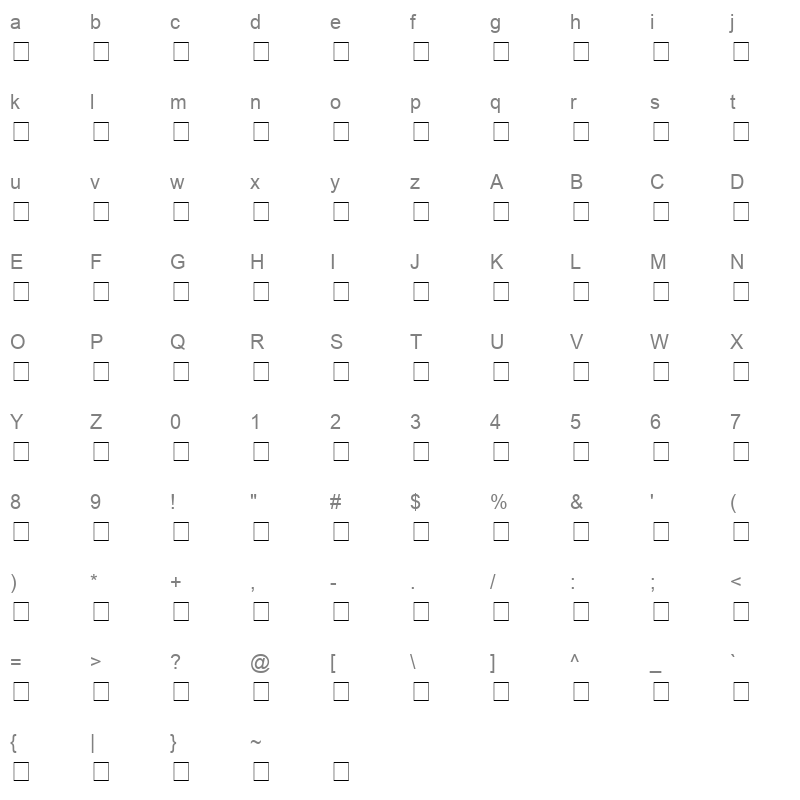 arnold boecklin Character Map