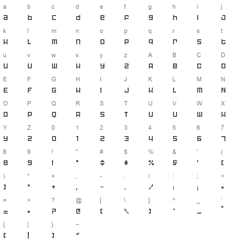 astronaut Character Map