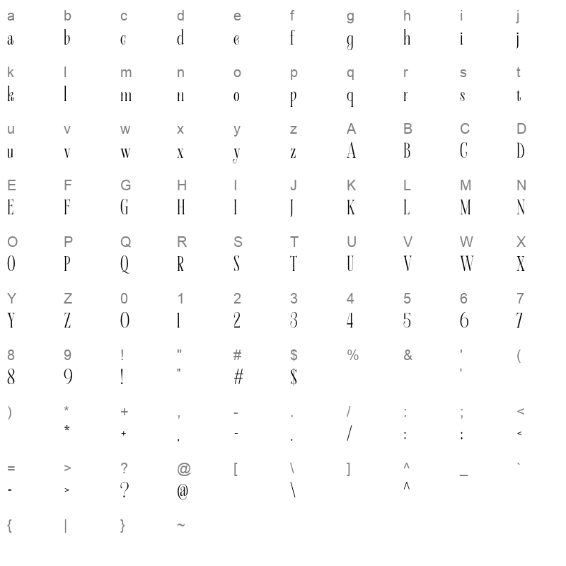 aurora moonlight Character Map