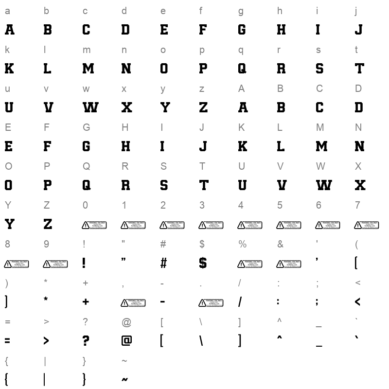 Become Character Map