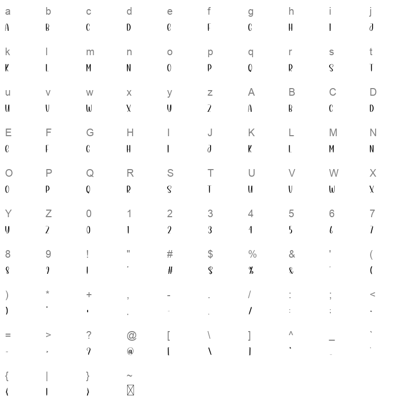 black hunter Character Map
