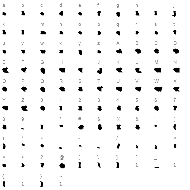 Boogie Boys Shadow Character Map