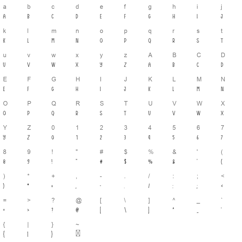 Christmas Eve Bells Character Map