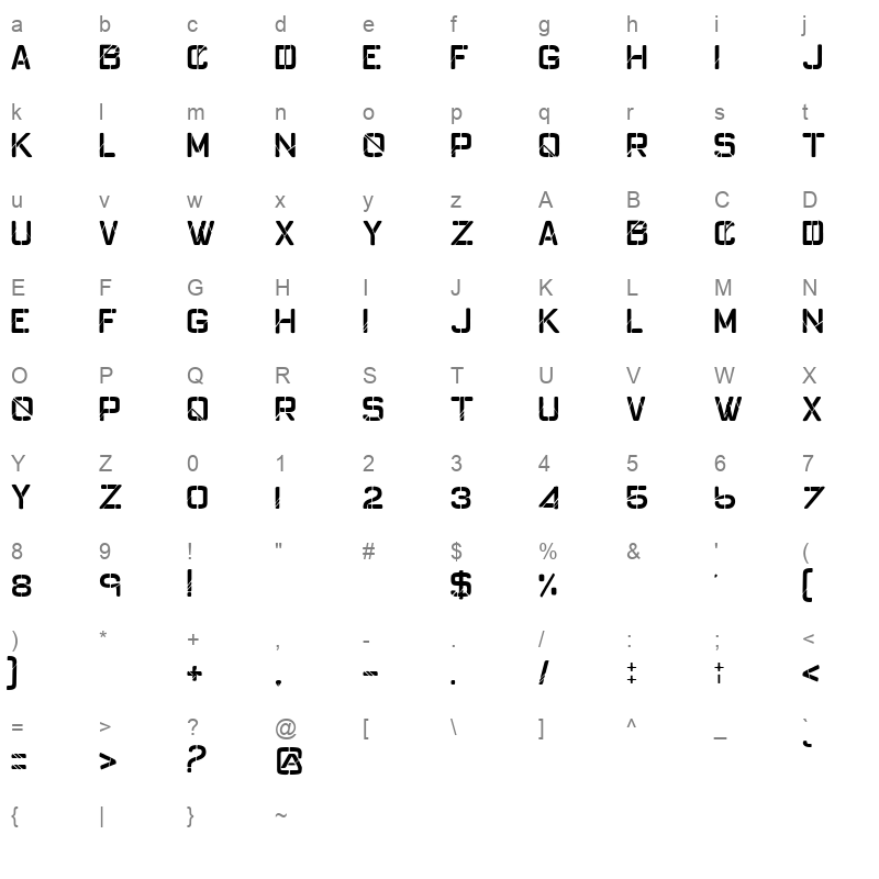 Conspiracy Theories Character Map