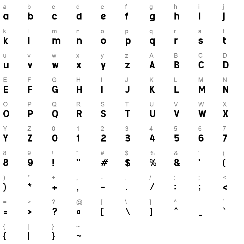 f Feeling Soon Character Map