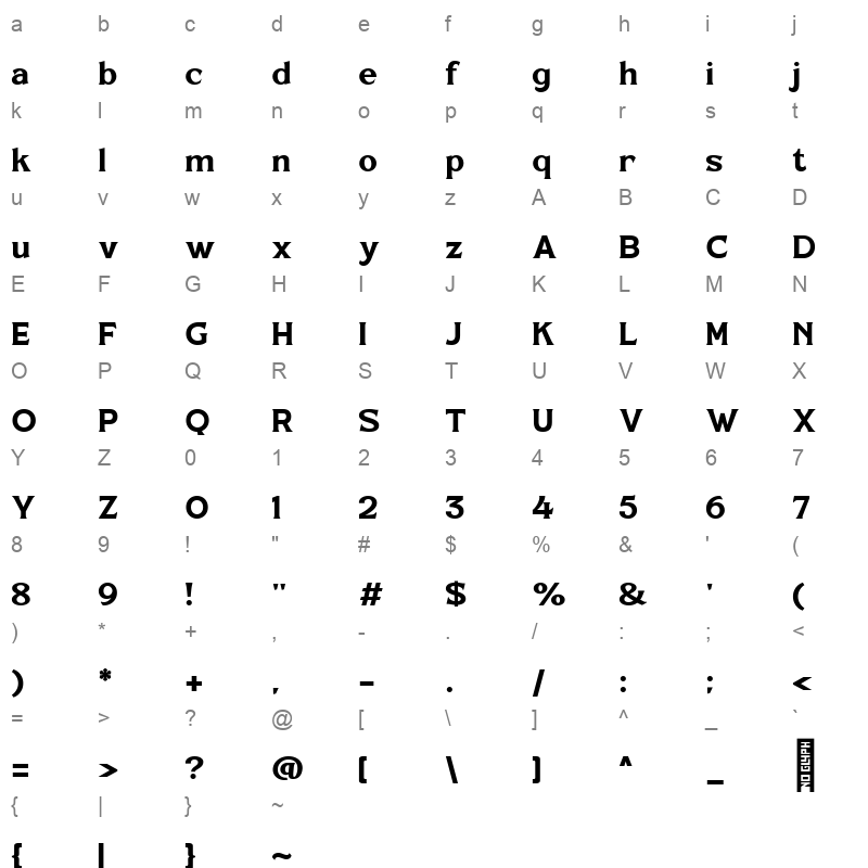 Hero archer Regular Character Map