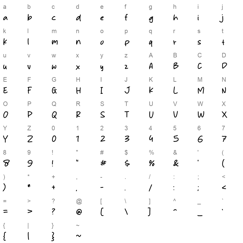 Insomnia Night Character Map