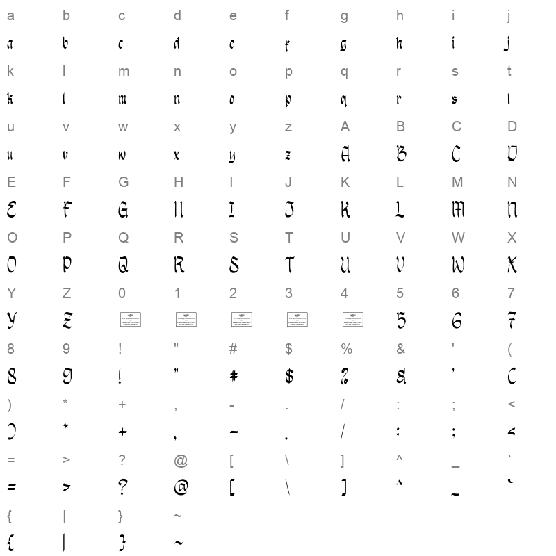 Last Chronicle Free Character Map