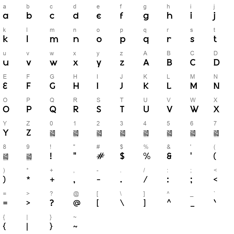 Le Cirque Character Map