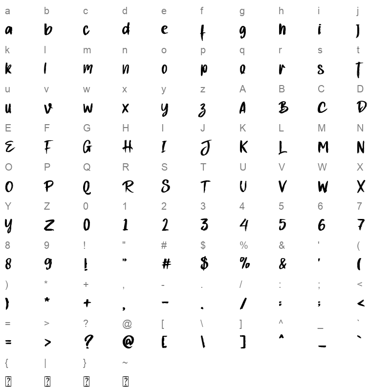 Light Bearer Character Map