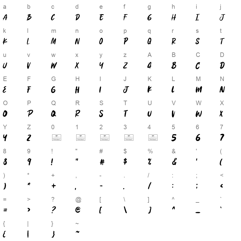 Ominous Outlaw Free Character Map