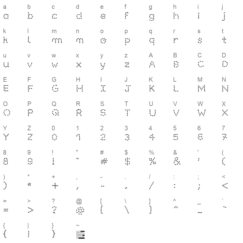 Ouvrieres soldates Character Map