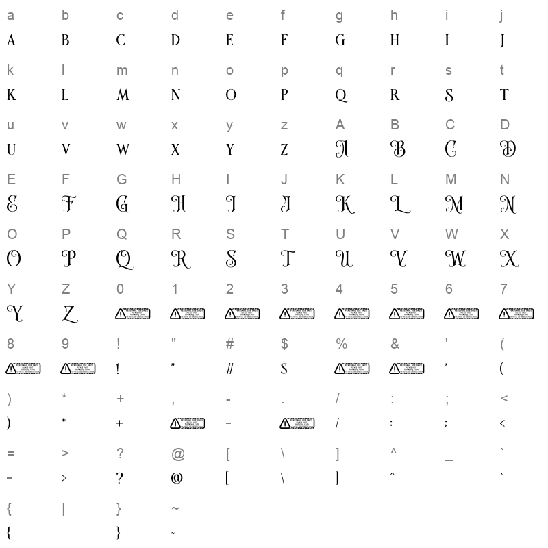 Stone Crusher Character Map