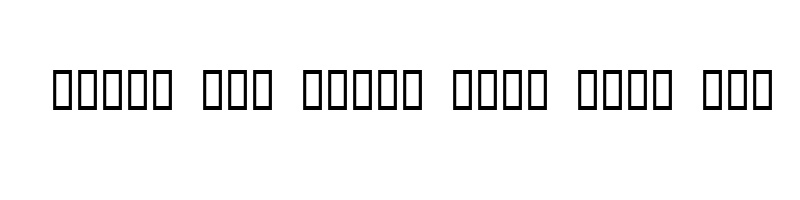 font preview of 00MAGIA 1