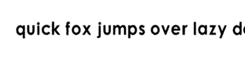 font preview of 01 01 00 Regular