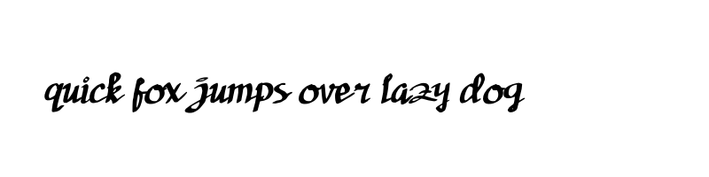 font preview of 01 Regular