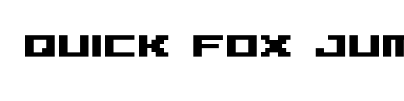 font preview of 04b 09 Regular
