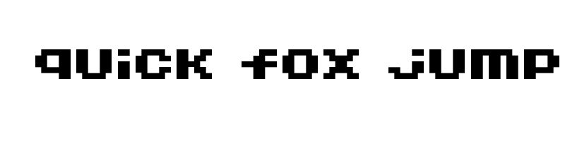 font preview of 04b 11 Regular