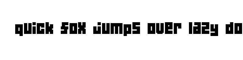 font preview of 04b 19 Regular