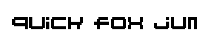 font preview of 04b 20 Regular