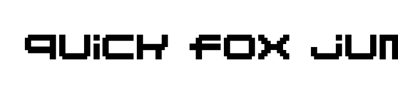 font preview of 04b20 Regular