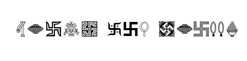 font preview of 05Akruti Image Regular