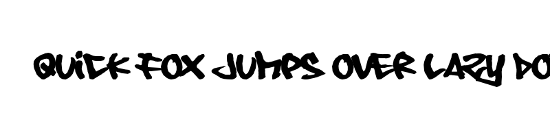 font preview of 08 Underground Regular