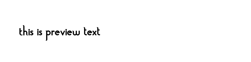 font preview of 101 Spirit Of Doha Black