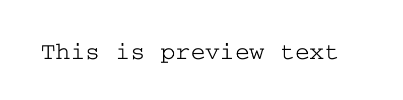 font preview of 135 Thabit