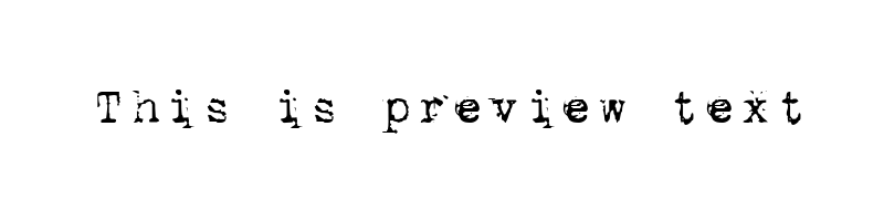 font preview of 1942