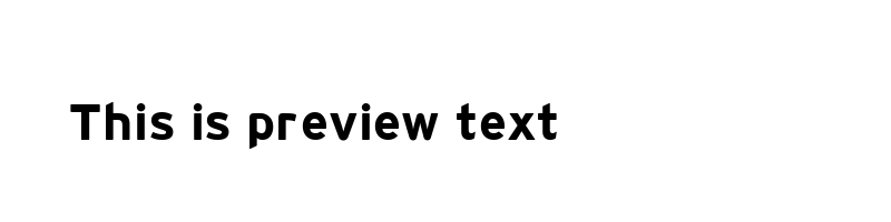 font preview of 21 Alhadari Bold 1S9XHNi