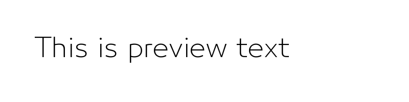 font preview of 29ltbukralight 0