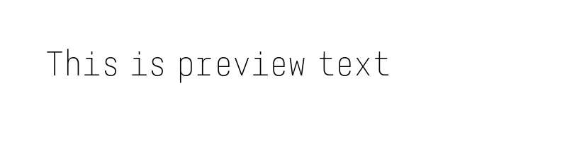 font preview of 29LTZawi Light