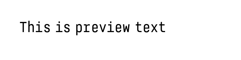 font preview of 29LTZawi Medium gmoNOFF