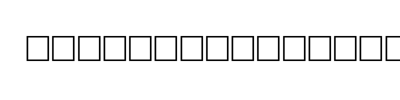 font preview of 2HOR8SIN