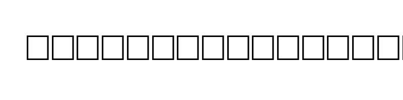 font preview of 52GSIW