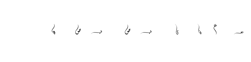 font preview of 7roof awashides Regular