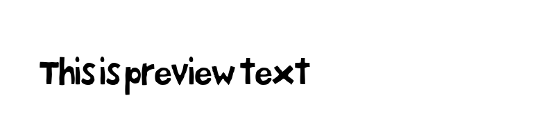 font preview of 81kharabeesh