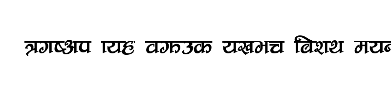 font preview of 9surendra Bold