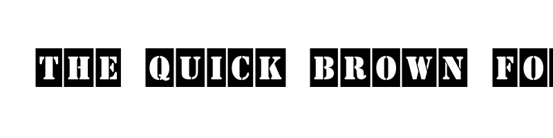 font preview of a stamper cameo