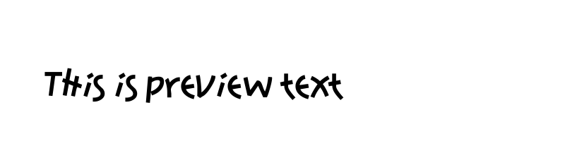 font preview of AA Sameer Qamri Regular