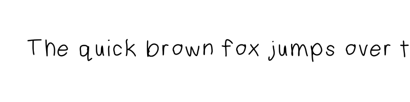 font preview of aaron