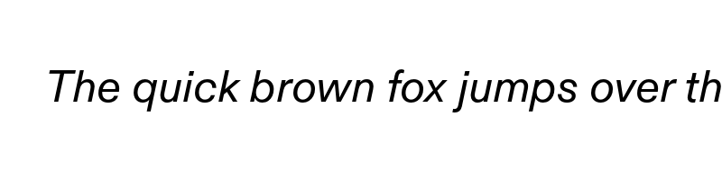 font preview of abc diatype italic