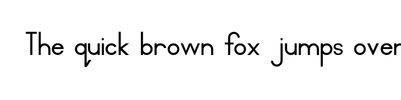 font preview of abc junior typing
