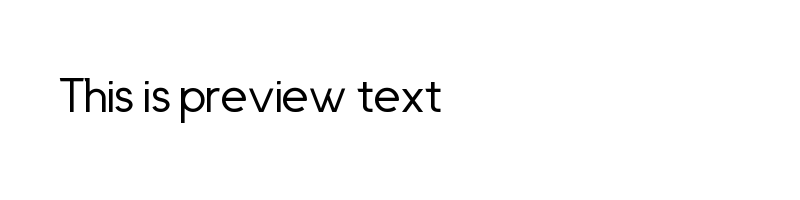 font preview of Abd ElRady Thin