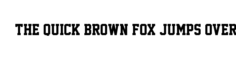 font preview of academic m54