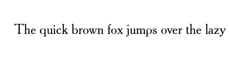 font preview of academy actt