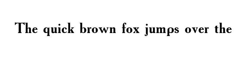 font preview of academy bold