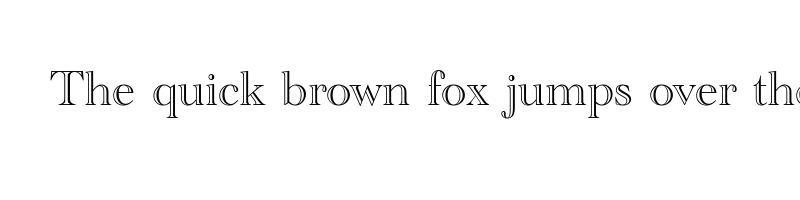 font preview of academy engraved let plain