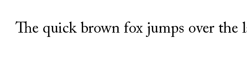 font preview of acaslon pro regular